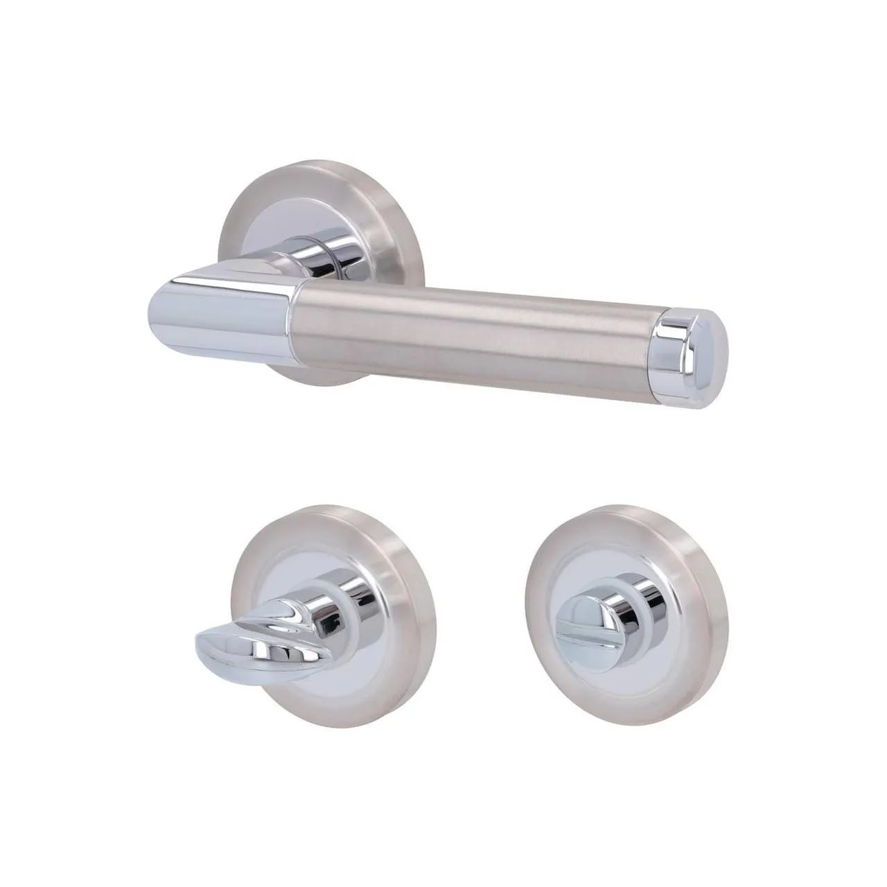 Türgriff Eleganto 555 Chrom/Edelstahl satiniert