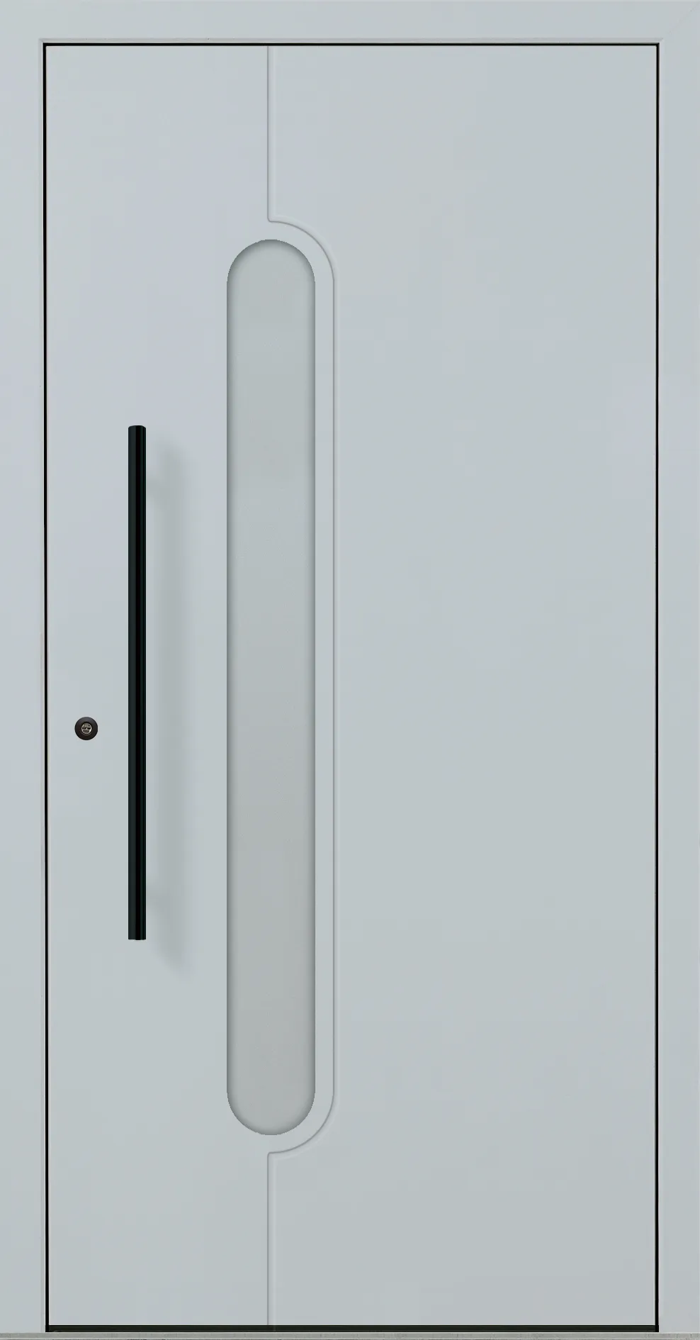 Aluminium-Haustür OptiDoor Blackline 32900D
