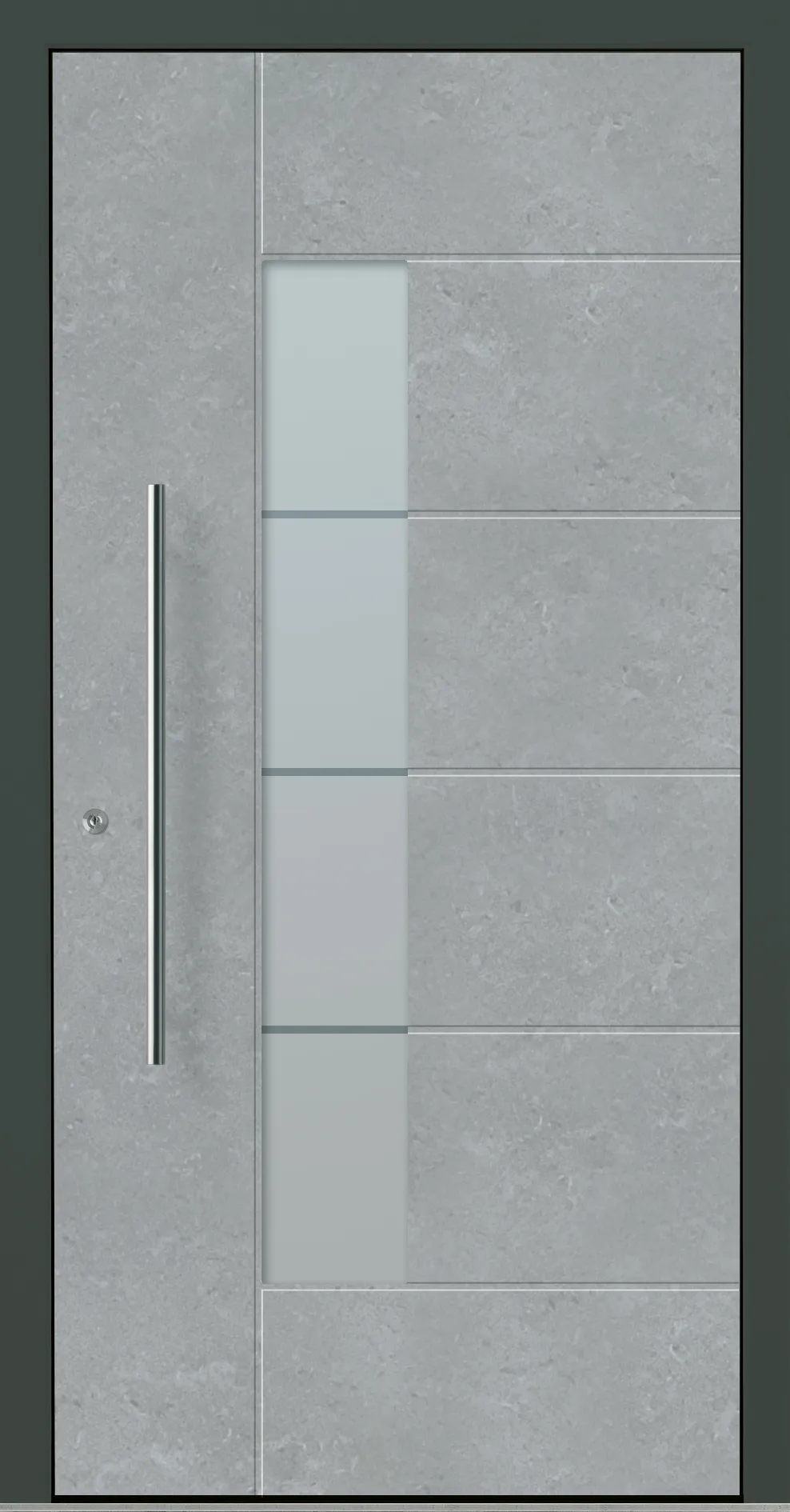 Aluminium-Haustür OptiDoor Design 30555D