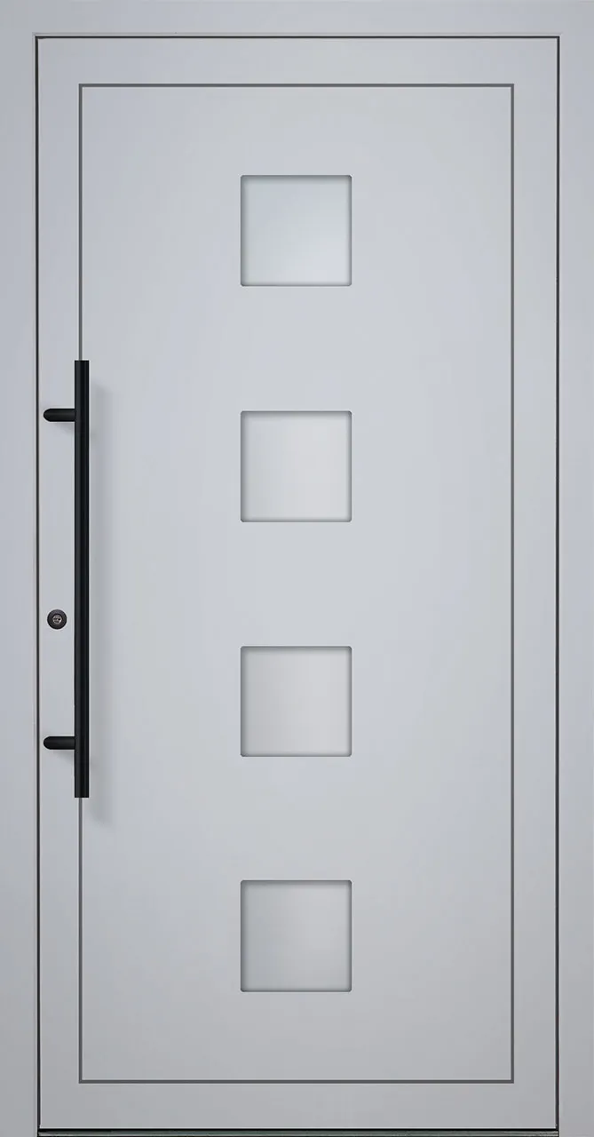 Aluminium-Haustür OptiDoor Power Blackline 38608P