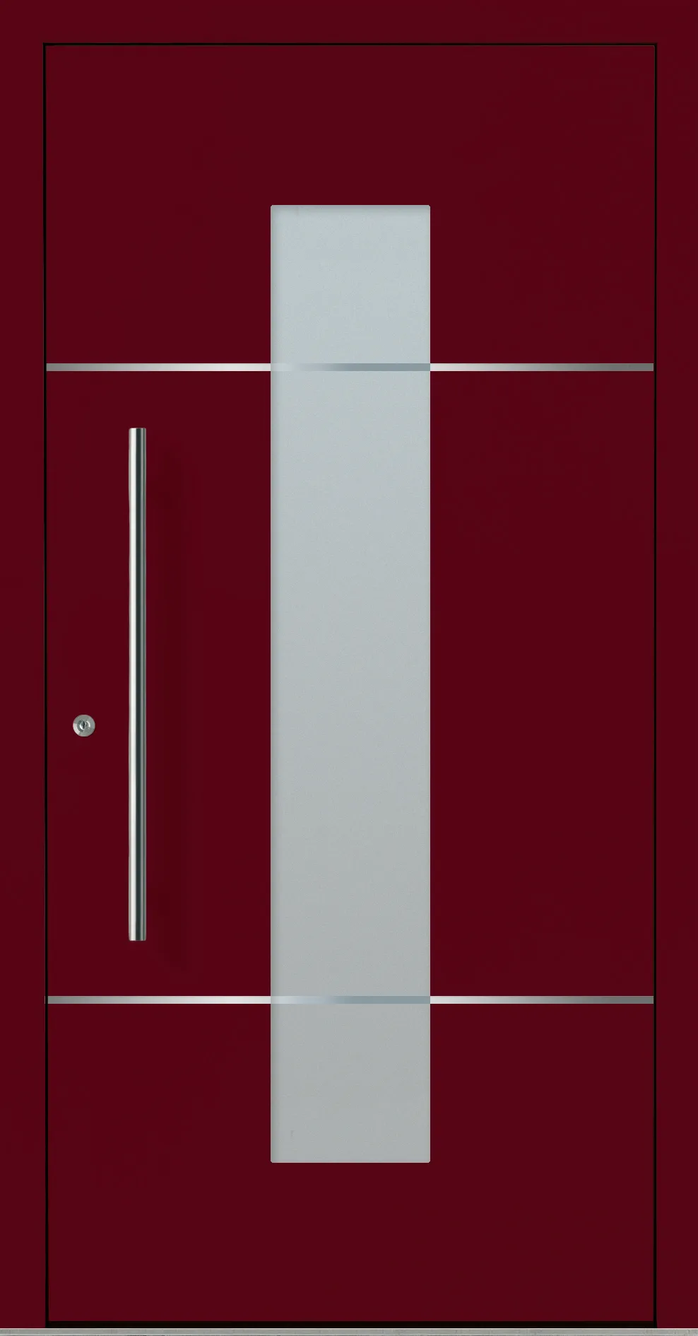 Aluminium-Haustür OptiDoor Design 32112D