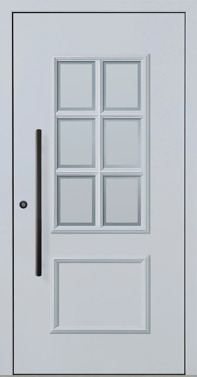 Aluminium-Haustür OptiDoor Blackline 31120D