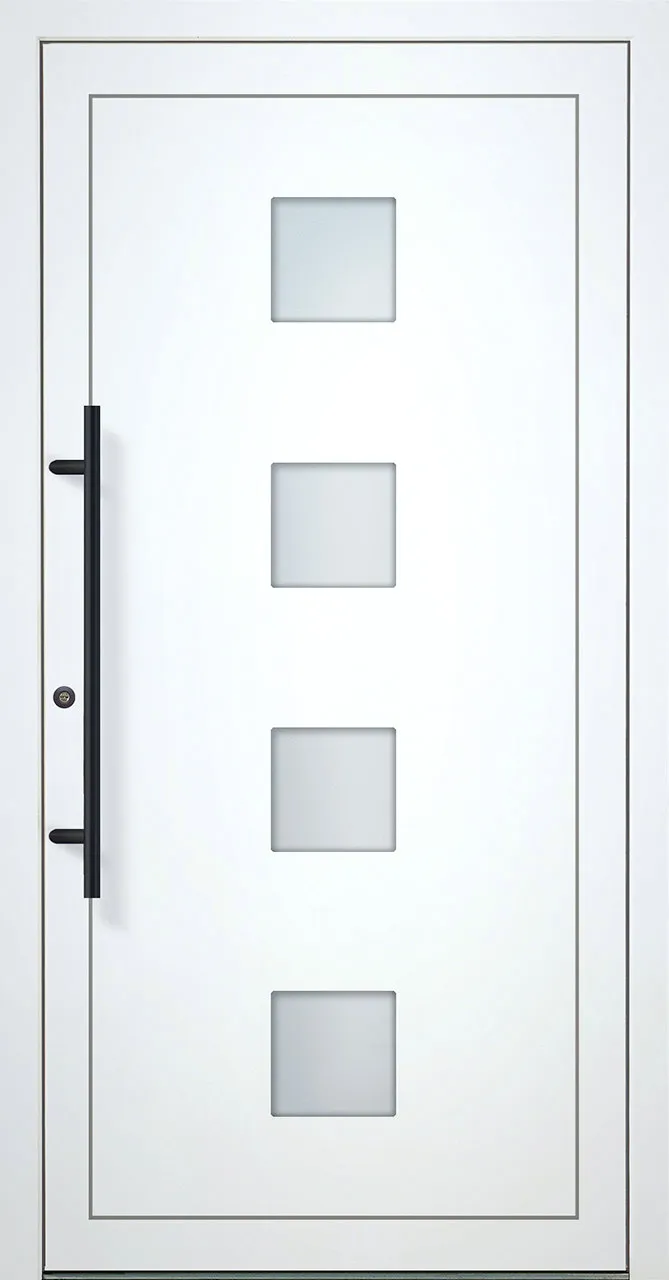 Aluminium-Haustür OptiDoor Power Blackline 38608P