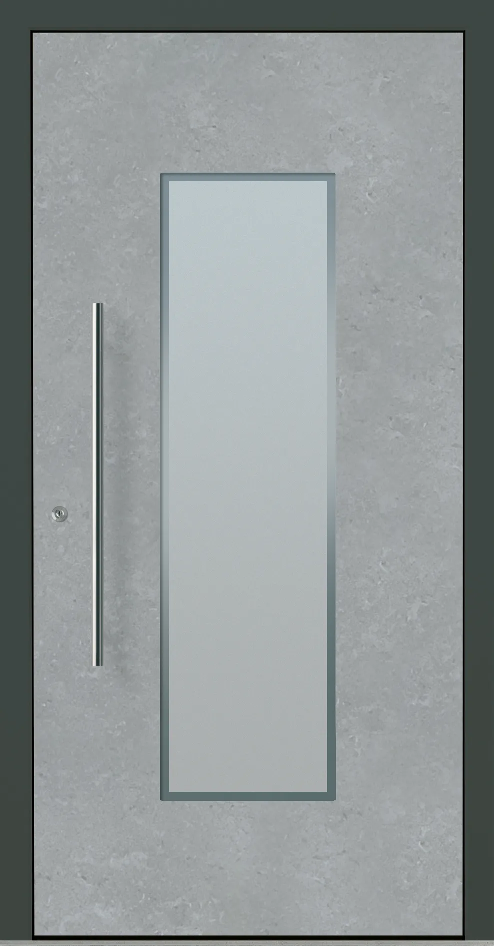 Aluminium-Haustür OptiDoor Design 30402D