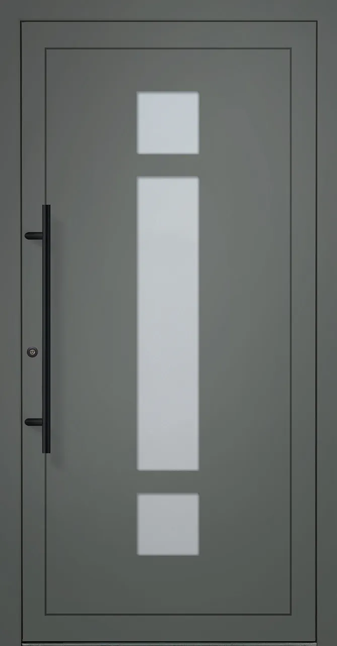 Aluminium-Haustür OptiDoor Exclusiv Blackline 38660E