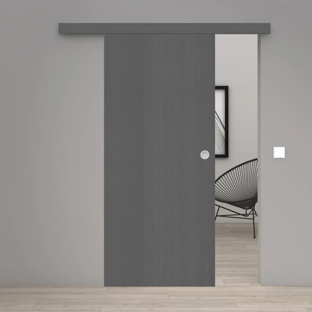 Schiebetür Laminato Accent Onyx CPL