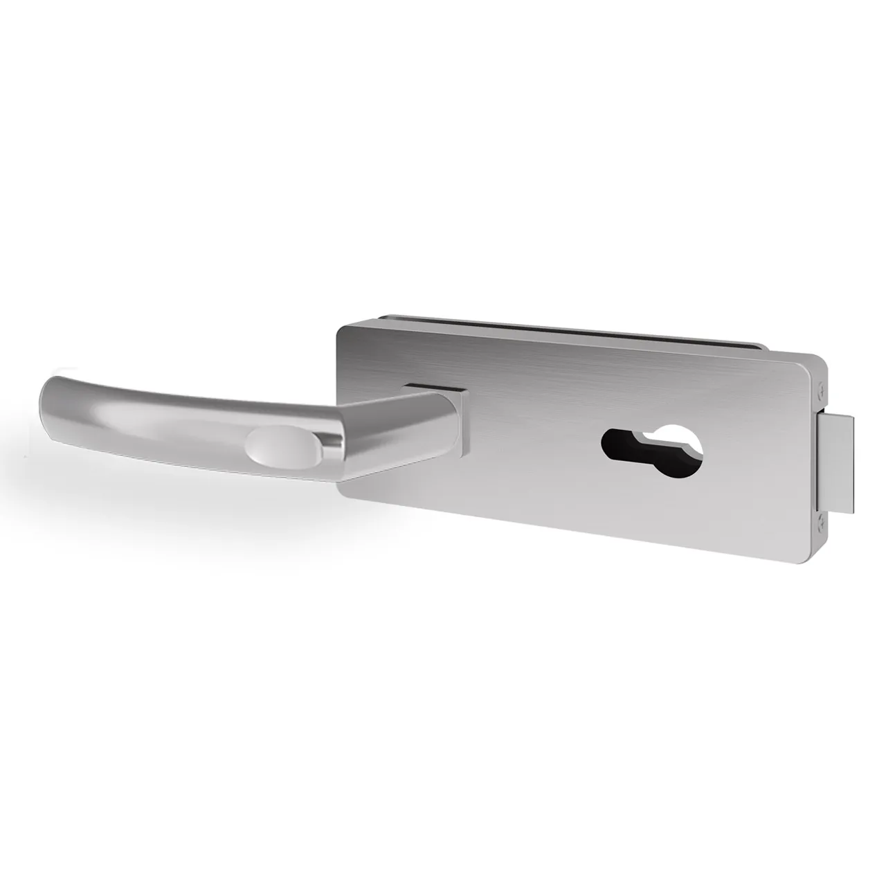 Glastürgriff Eleganto 17GS Edelstahl inkl. Set Bänder