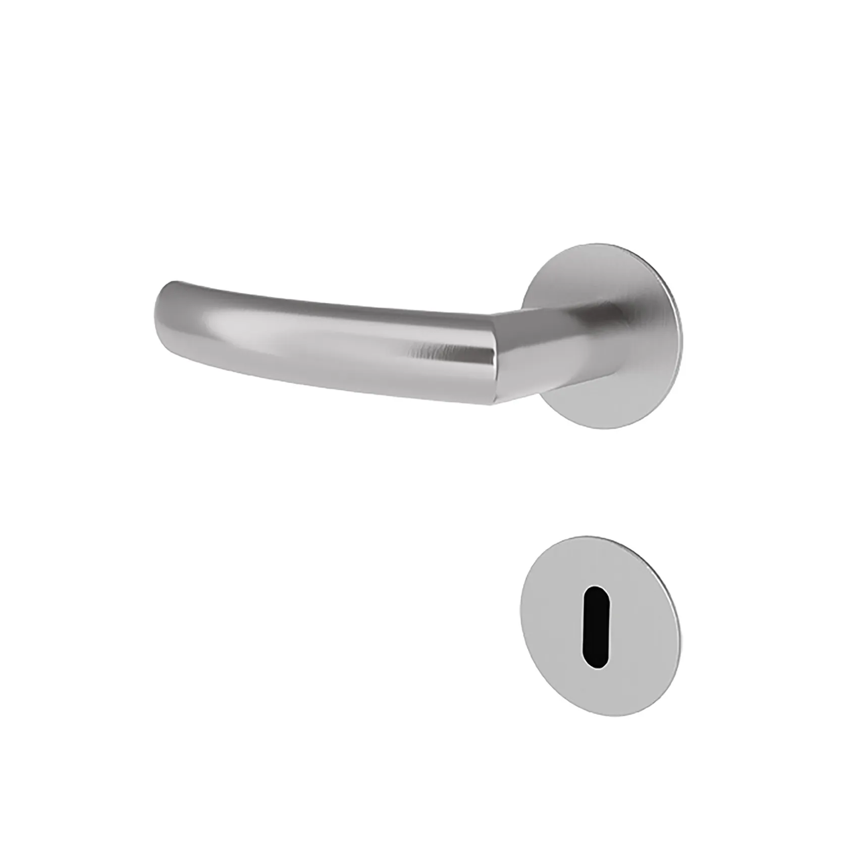 Türgriff Eleganto 75PL Plano Edelstahl