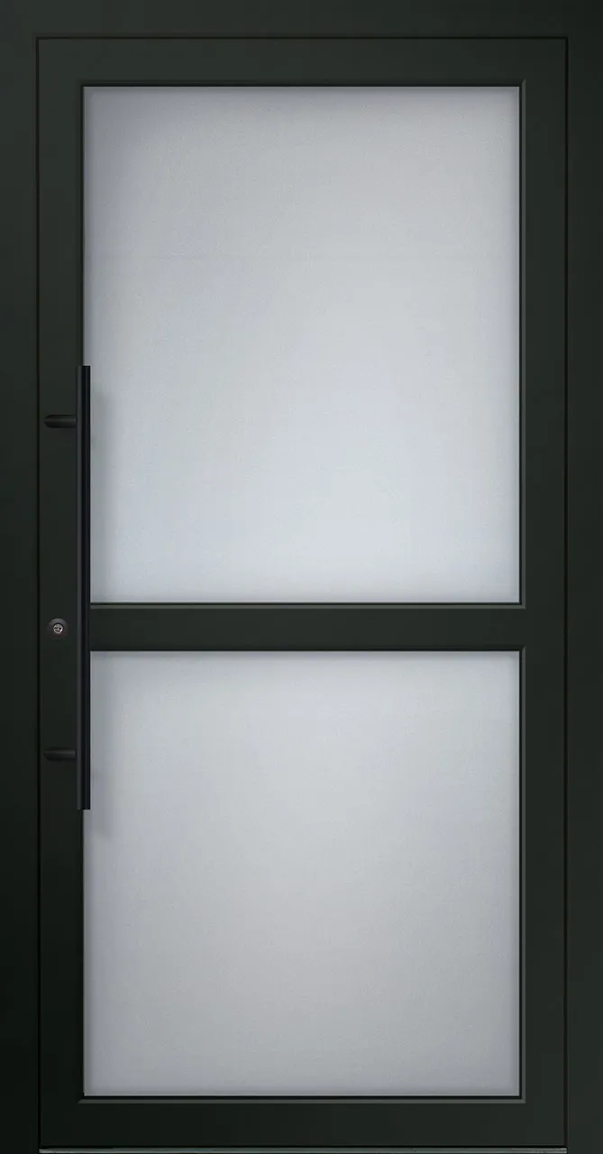 Aluminium-Haustür OptiDoor Power Blackline 38001P