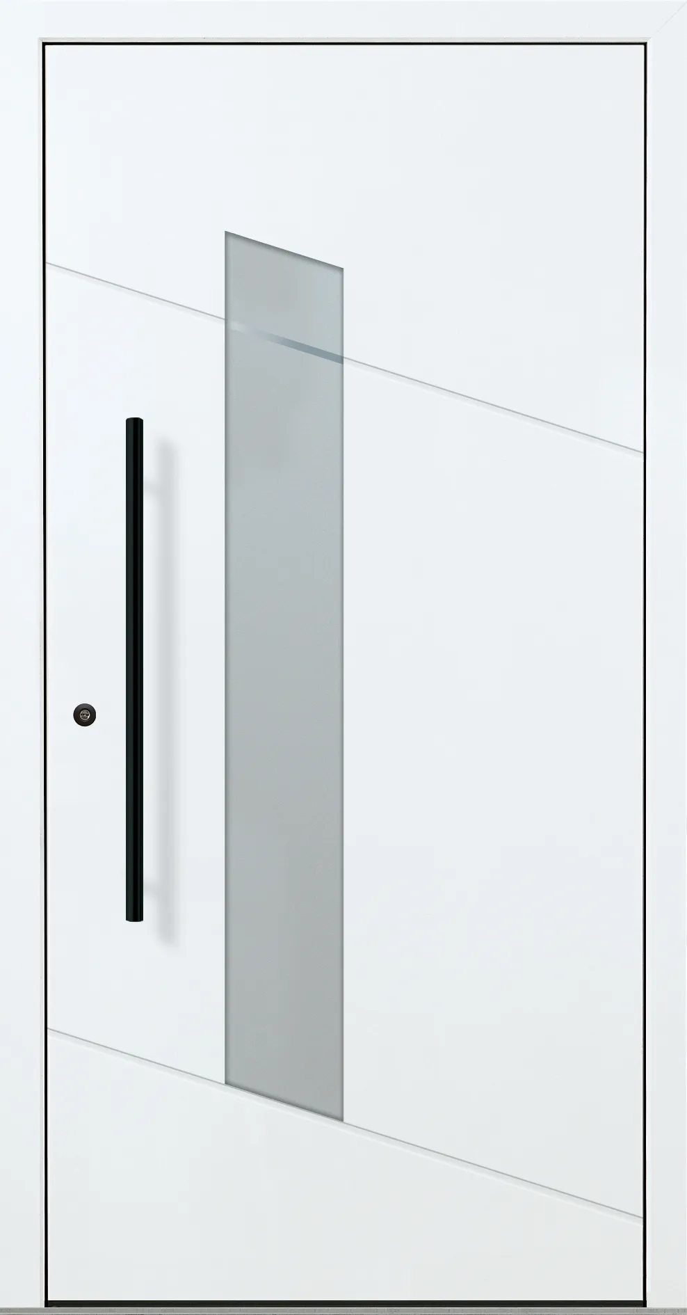 Aluminium-Haustür OptiDoor Blackline 32588D