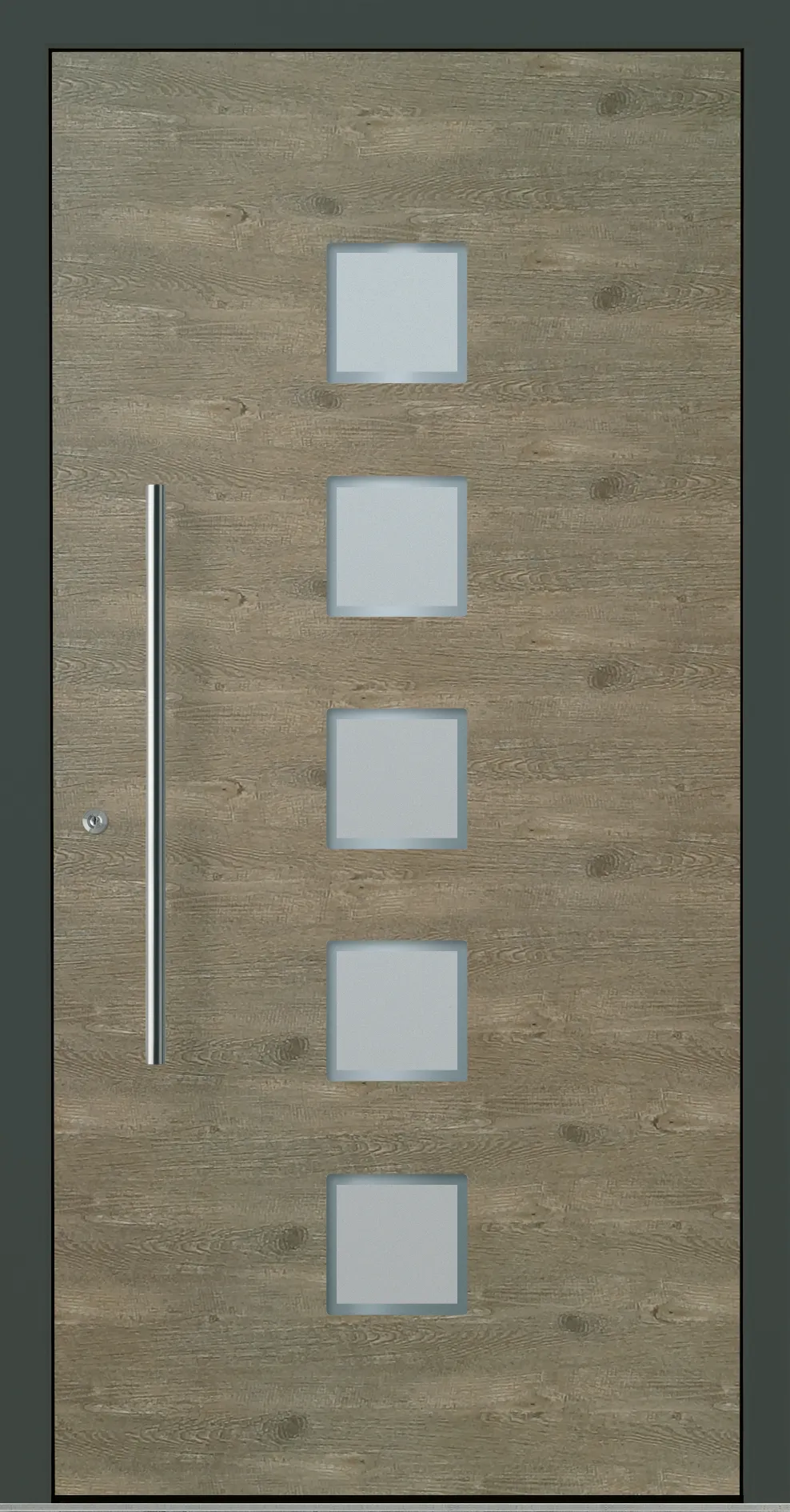 Aluminium-Haustür OptiDoor Design 30640D