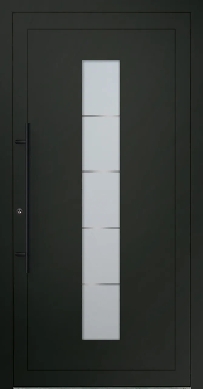 Aluminium-Haustür OptiDoor Exclusiv Blackline 38441E