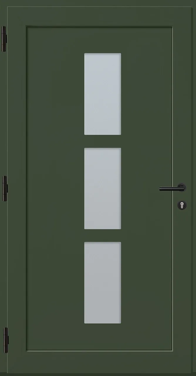 Aluminium-Haustür OptiDoor Exclusiv Blackline 38112E