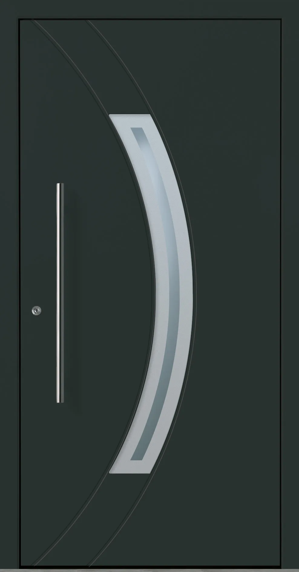 Aluminium-Haustür OptiDoor Design 32110D