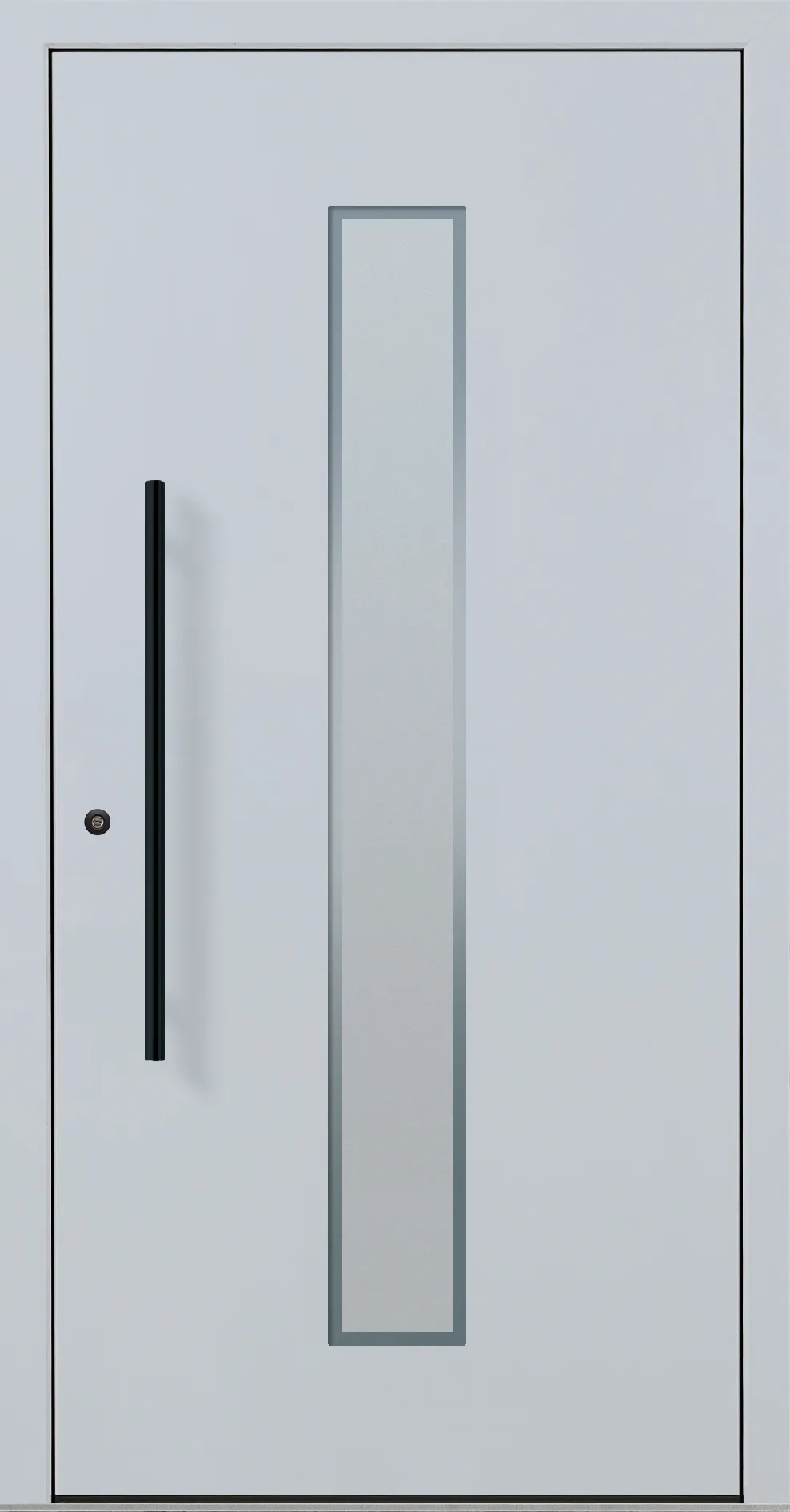 Aluminium-Haustür OptiDoor Blackline 32105D