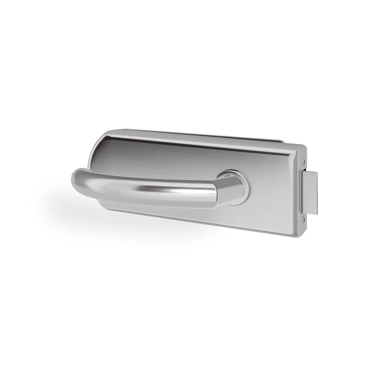 Glastürgriff Eleganto 6GR Edelstahl inkl. Set Bänder