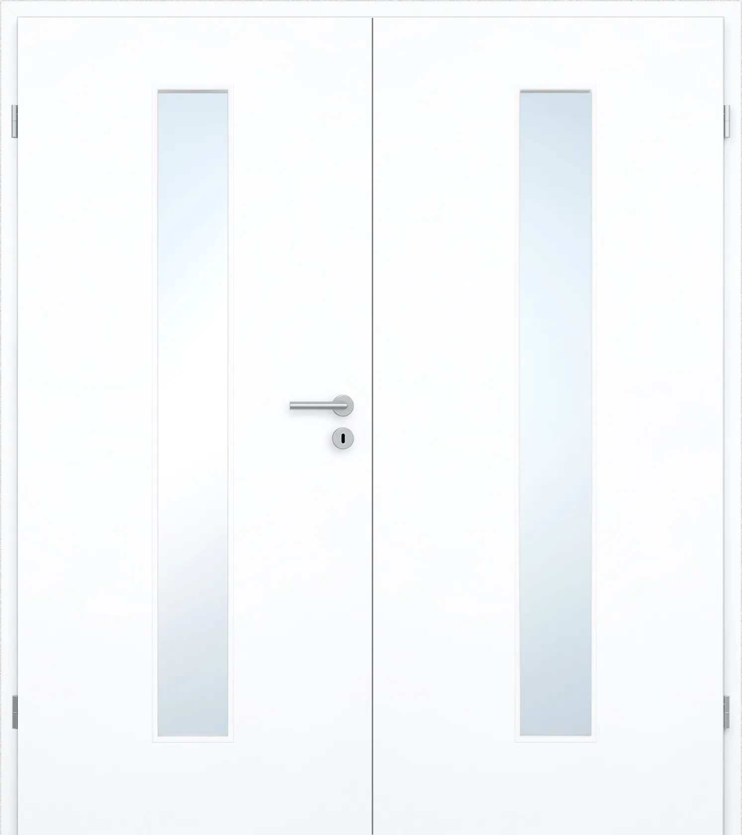 Doppelflügel-Innentür Laminato Weißlack CPL