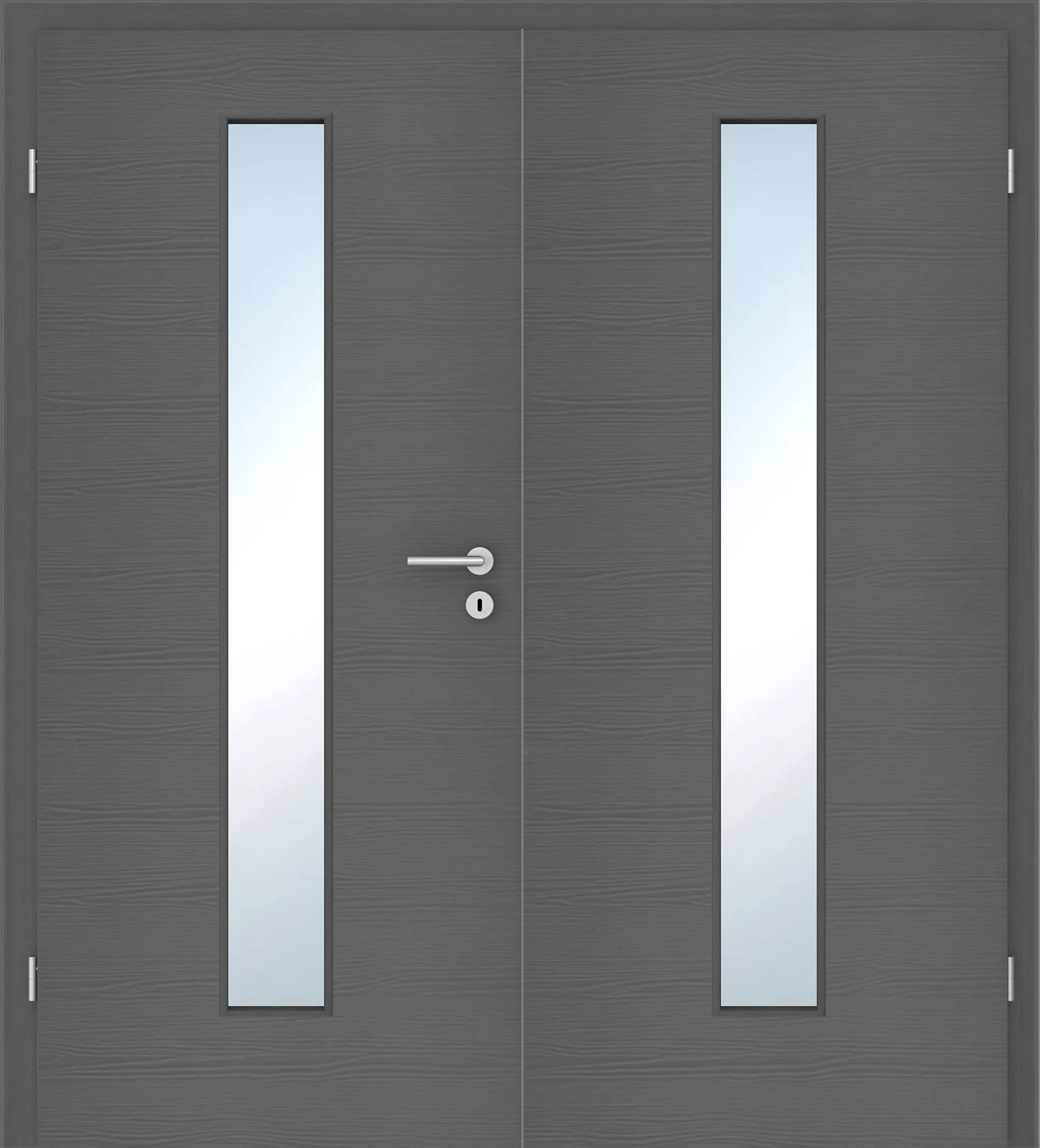 Doppelflügel-Innentür Laminato Accent Onyx Quer CPL