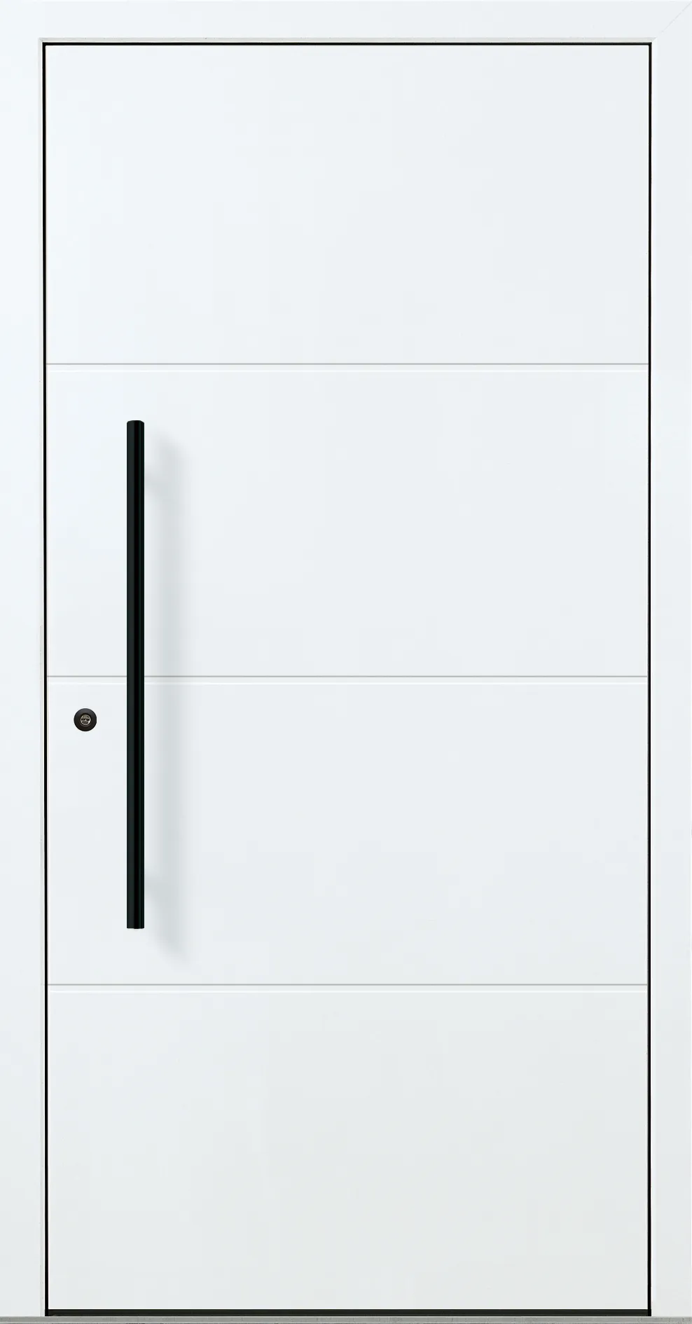 Aluminium-Haustür OptiDoor Blackline 30500D