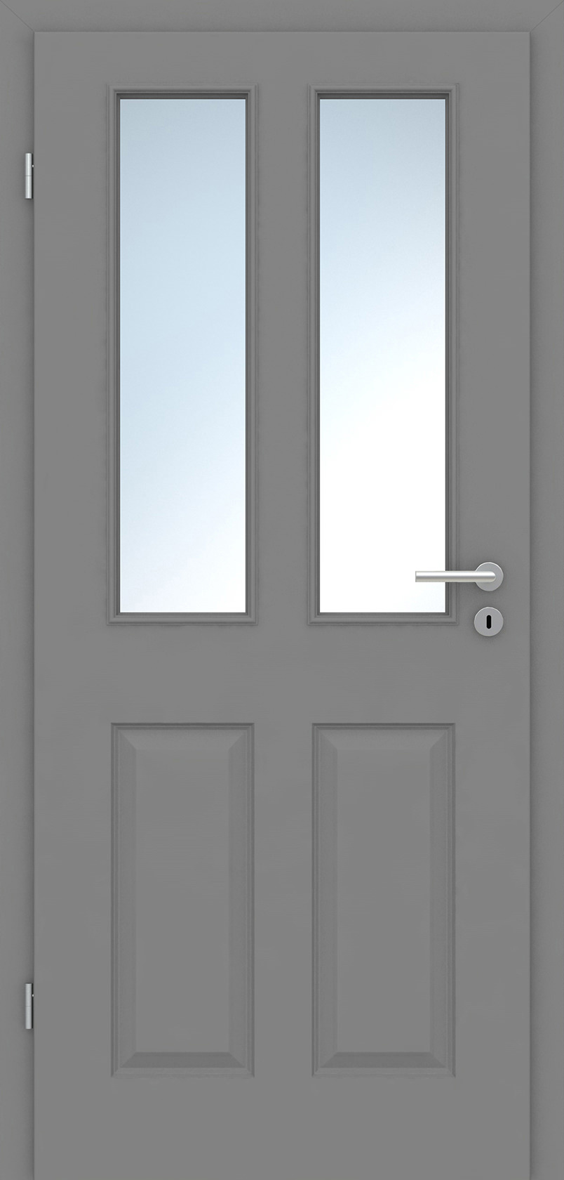Stil-Innentür Grigio 6FS Grau