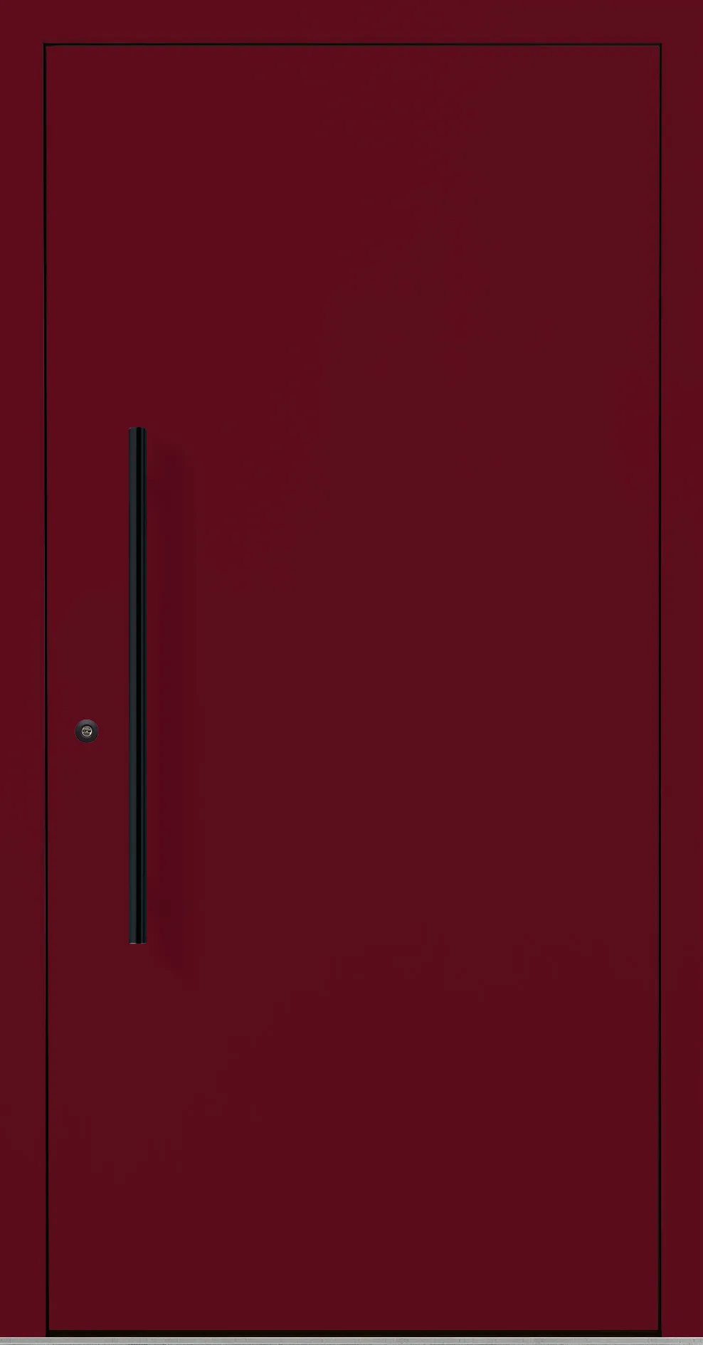 Aluminium-Haustür OptiDoor Blackline 32500D
