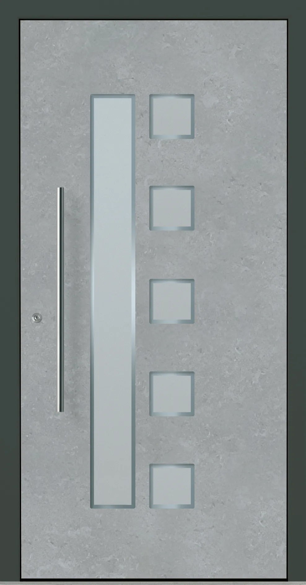 Aluminium-Haustür OptiDoor Design 30600D