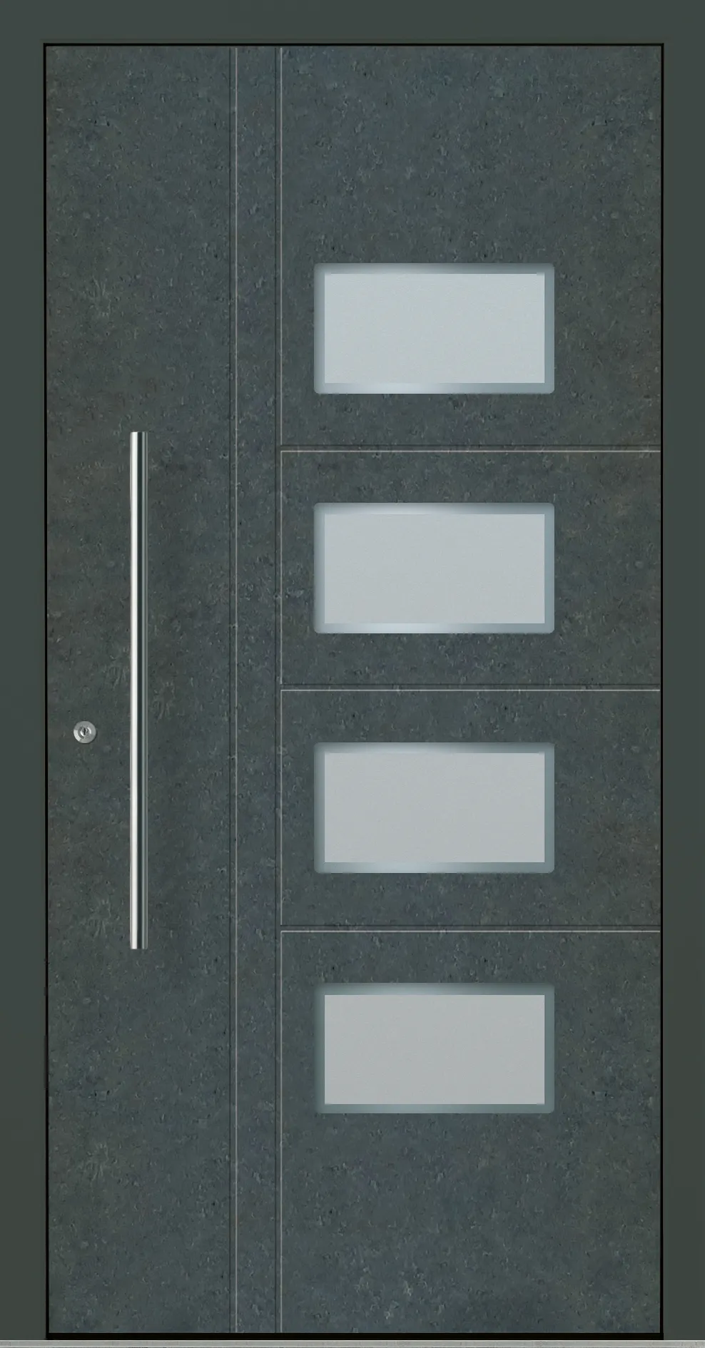 Aluminium-Haustür OptiDoor Design 30620D