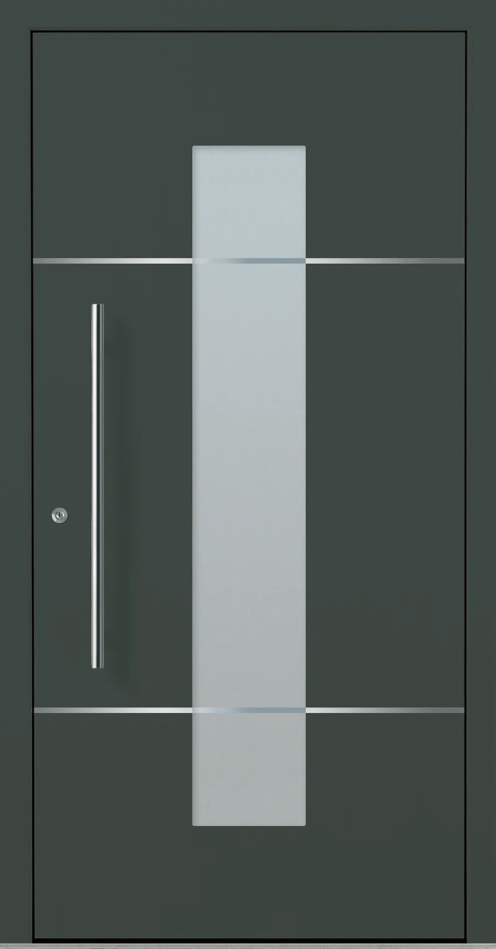Aluminium-Haustür OptiDoor Design 32112D