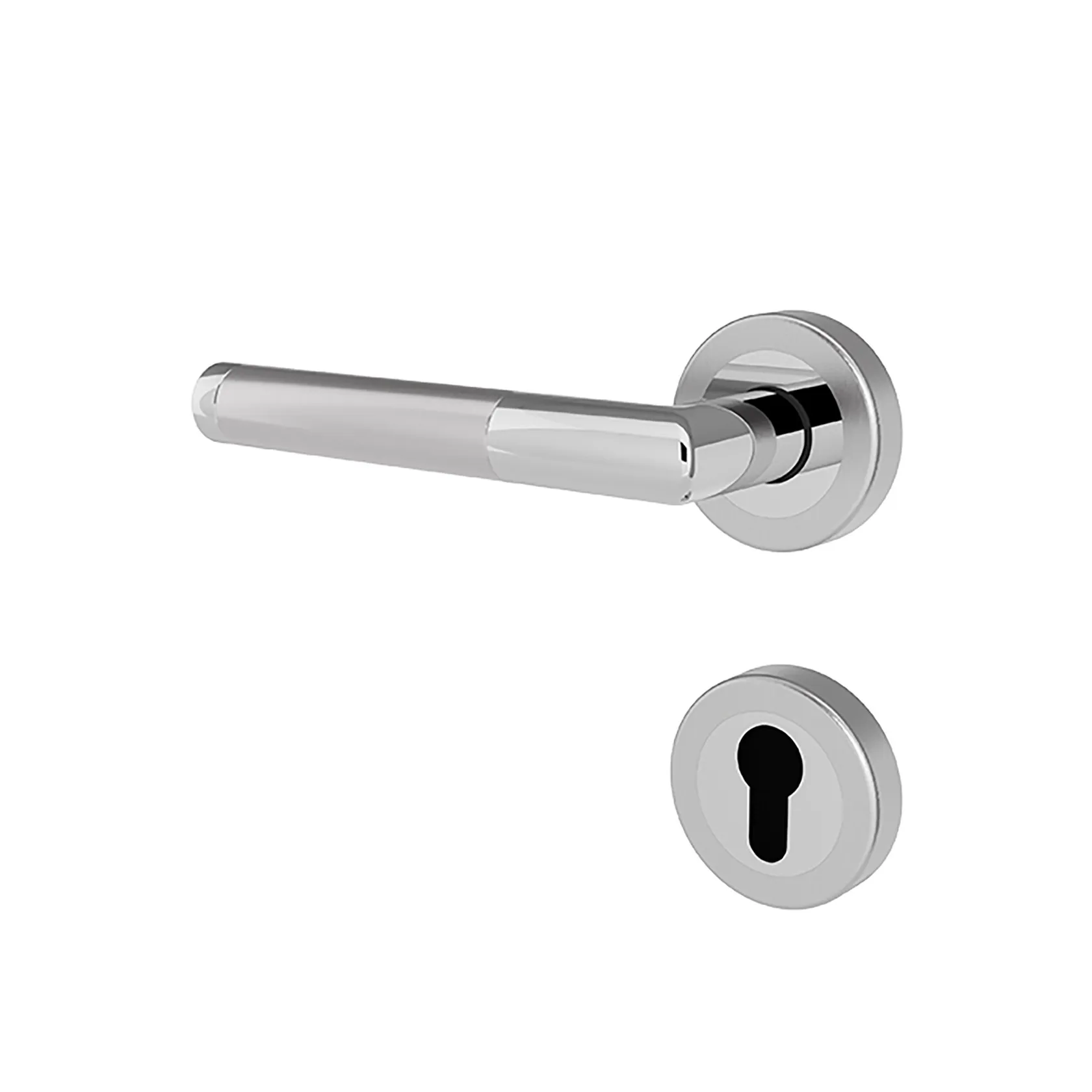 Türgriff Eleganto 39 Chrom / Edelstahl