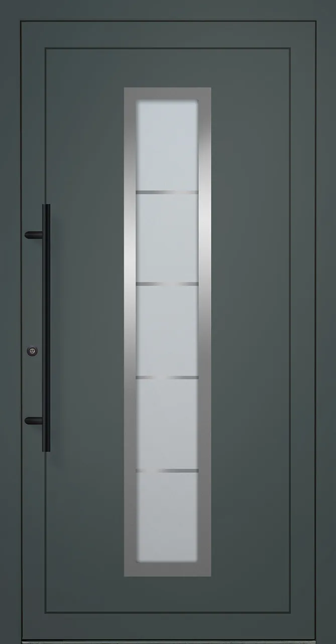 Aluminium-Haustür OptiDoor Power Blackline 38449P