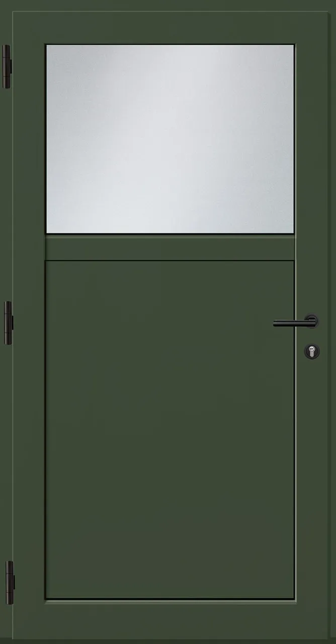 Aluminium-Haustür OptiDoor Exclusiv Blackline 38003E