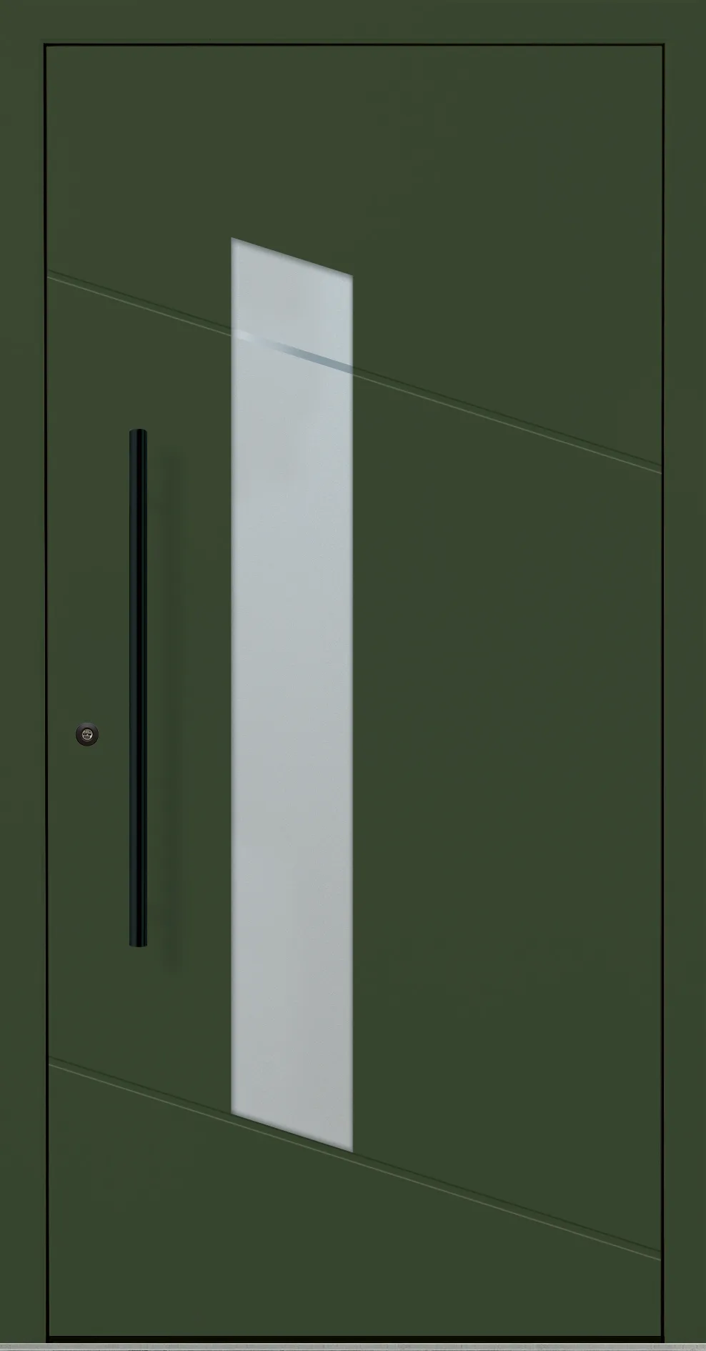 Aluminium-Haustür OptiDoor Blackline 32588D