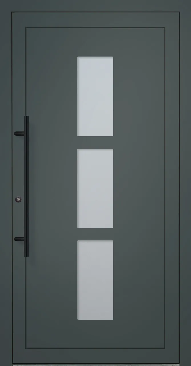 Aluminium-Haustür OptiDoor Exclusiv Blackline 38112E