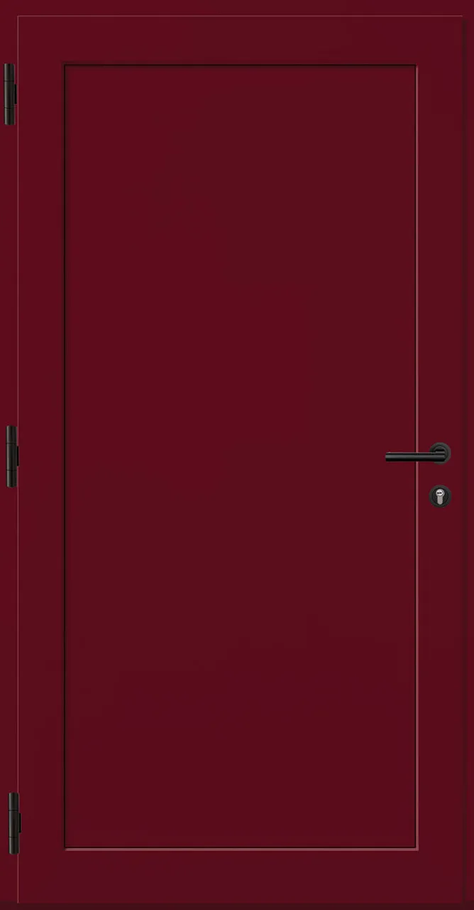 Aluminium-Haustür OptiDoor Power Blackline 38800P