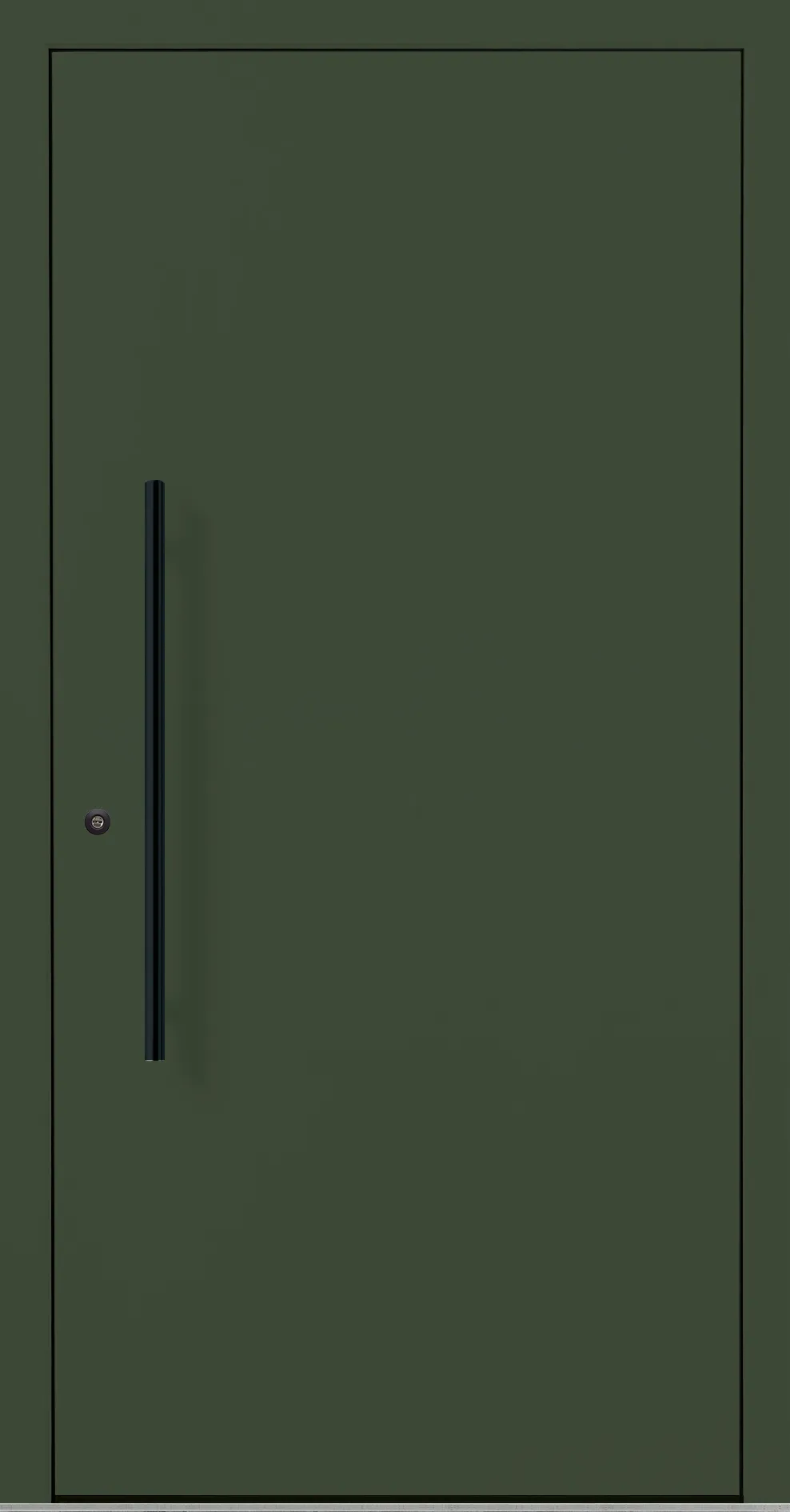 Aluminium-Haustür OptiDoor Blackline 32500D