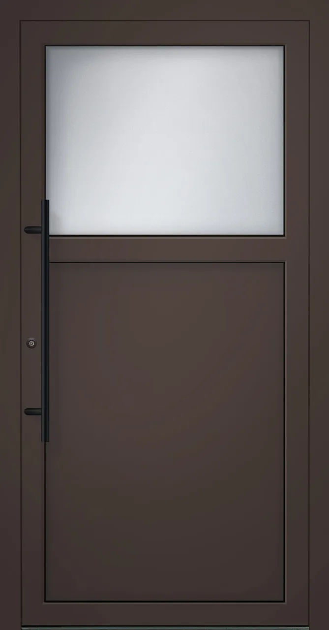 Aluminium-Haustür OptiDoor Power Blackline 38003P