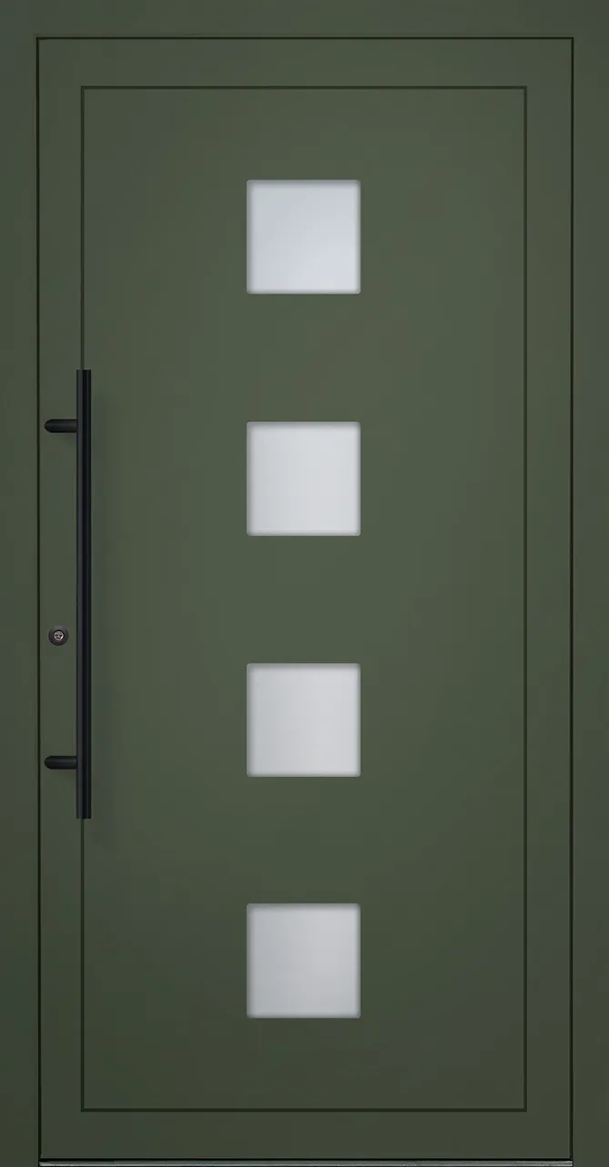 Aluminium-Haustür OptiDoor Exclusiv Blackline 38608E