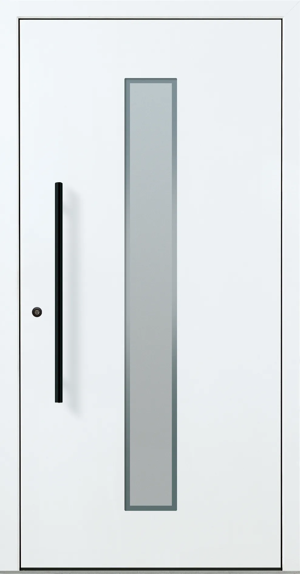 Aluminium-Haustür OptiDoor Blackline 32105D