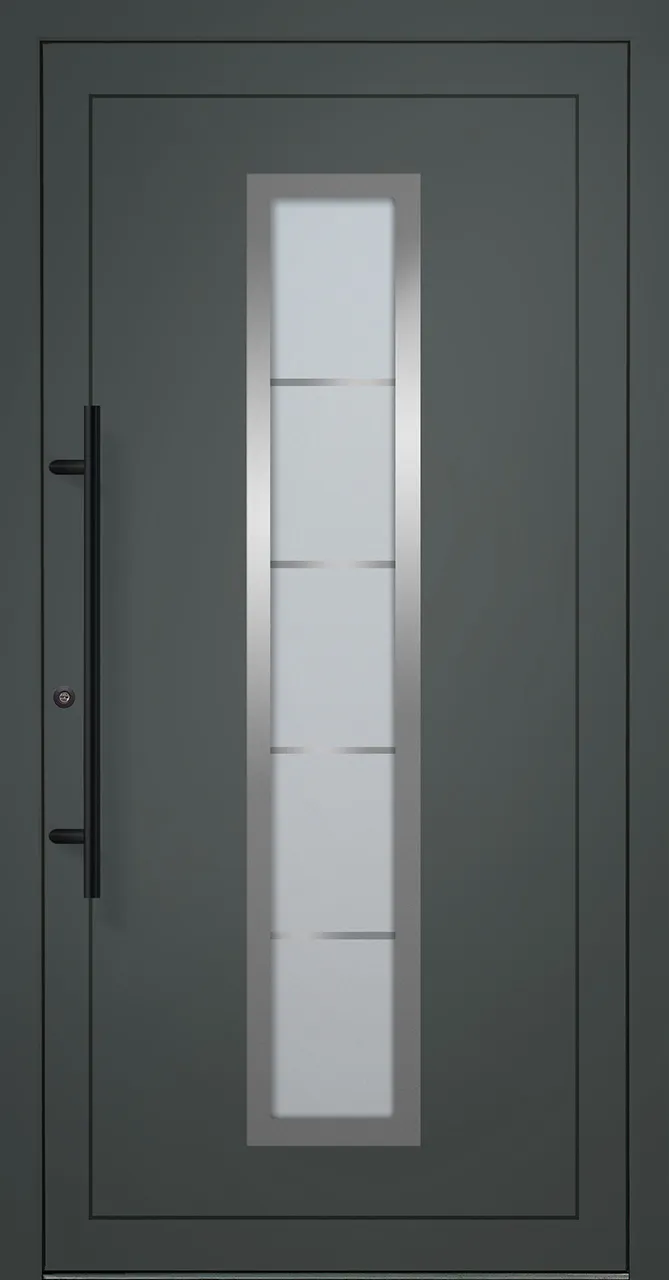 Aluminium-Haustür OptiDoor Exclusiv Blackline 38449E