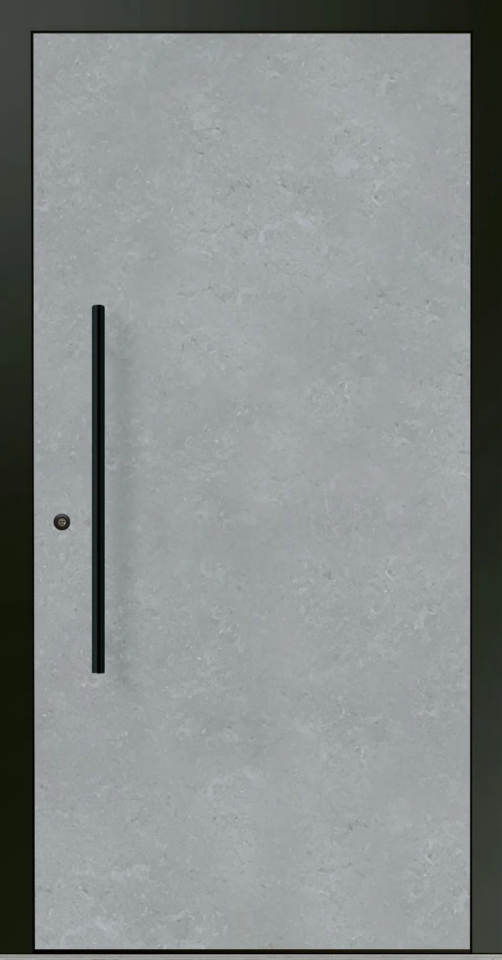 Aluminium-Haustür OptiDoor Blackline 32500D