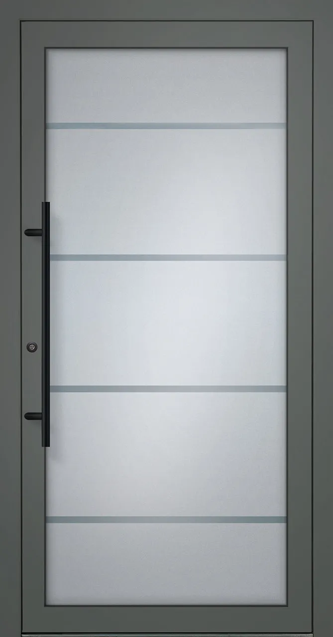 Aluminium-Haustür OptiDoor Exclusiv Blackline 38400E