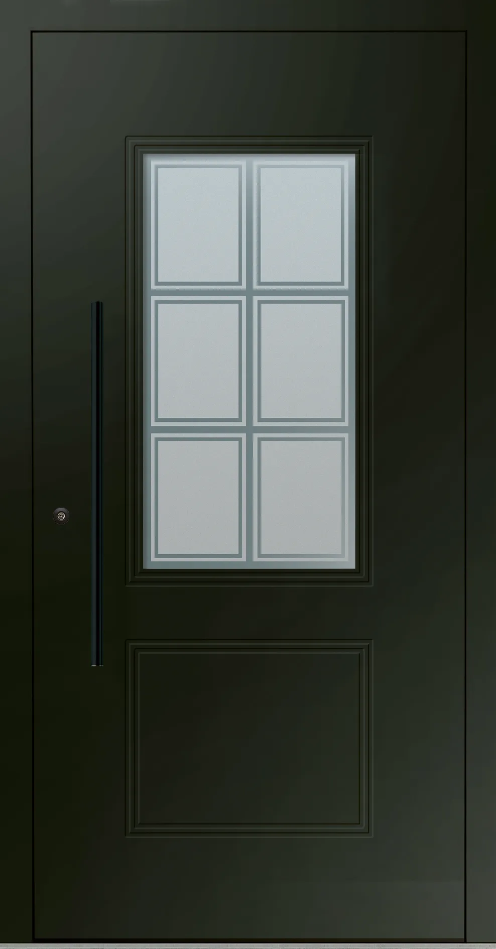 Aluminium-Haustür OptiDoor Blackline 32405D