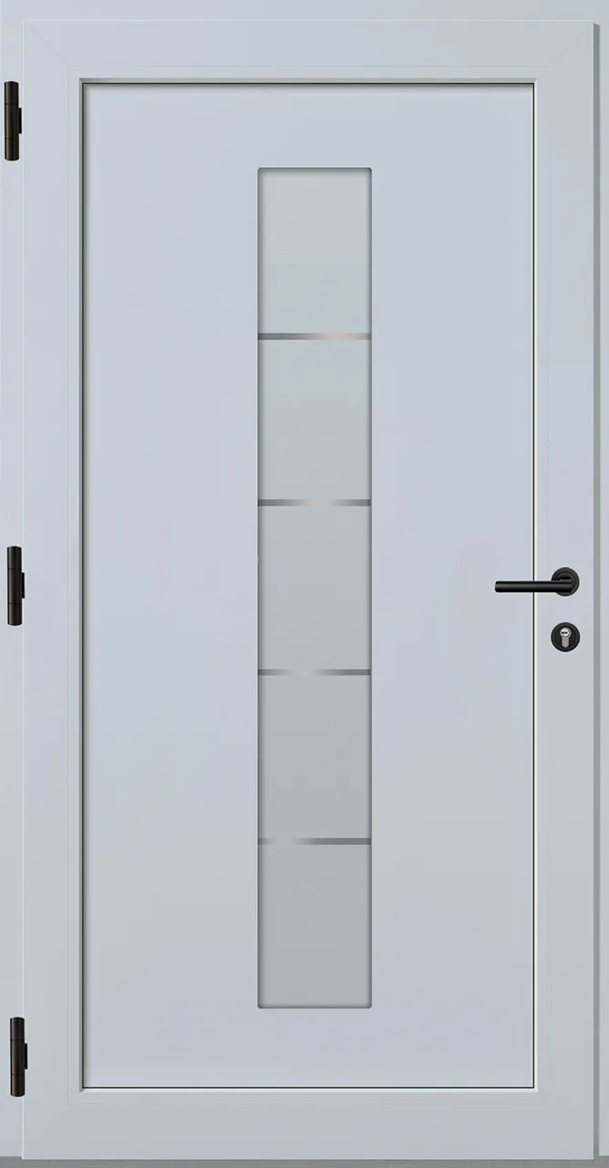 Aluminium-Haustür OptiDoor Exclusiv Blackline 38441E
