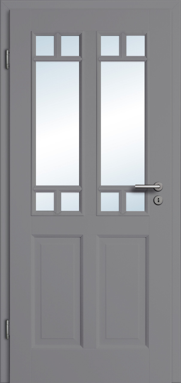 Stil-Innentür Grigio Premium 19FS Grau