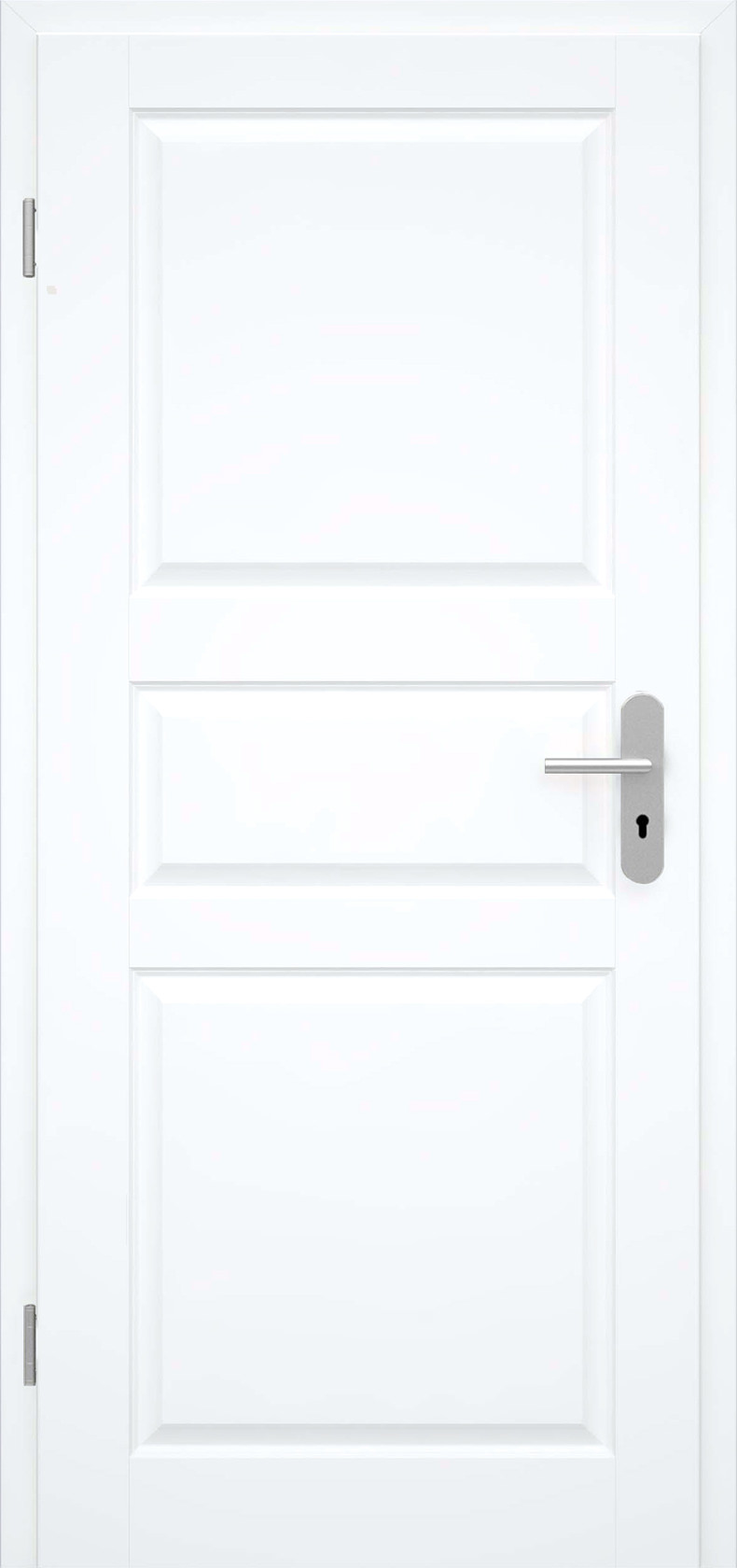 Stil-Wohnungseingangstür Blanco 3FS Weißlack