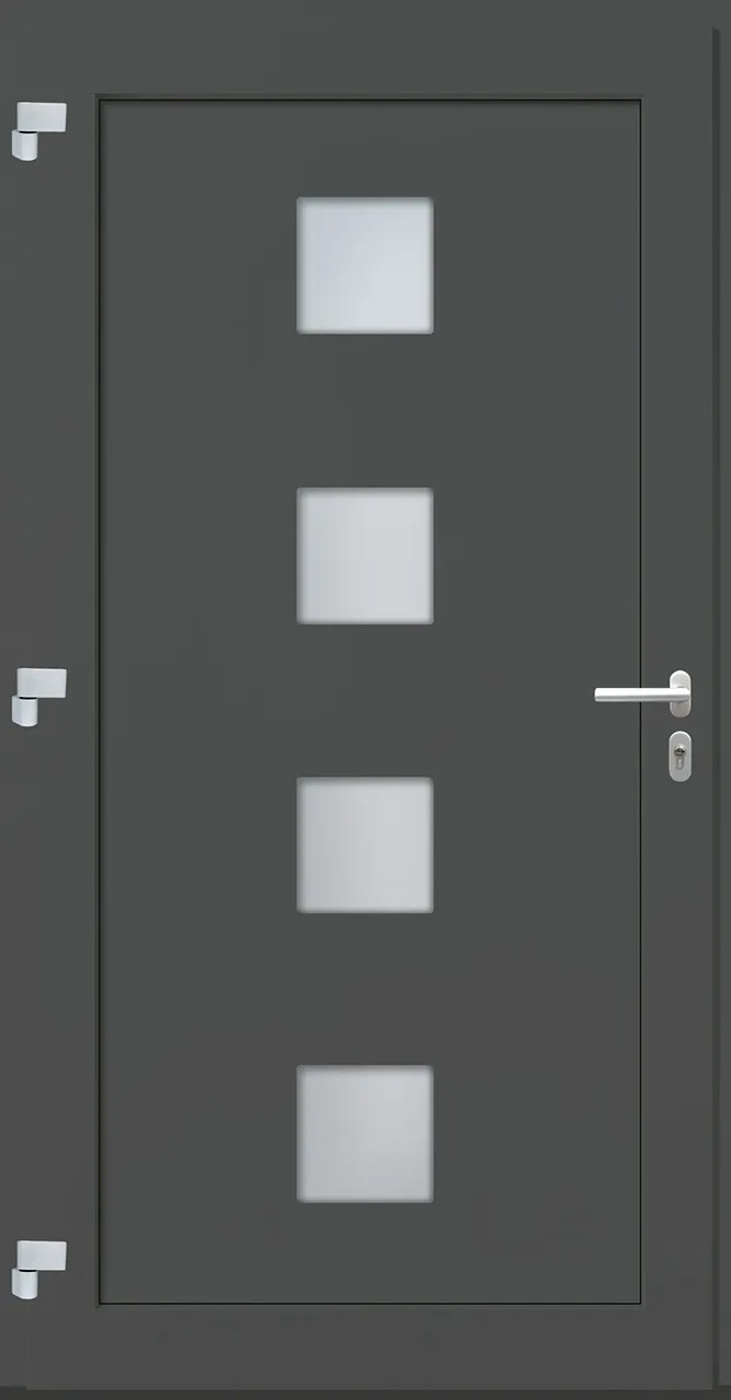 Aluminium-Haustür OptiDoor Power Trendline 38608P