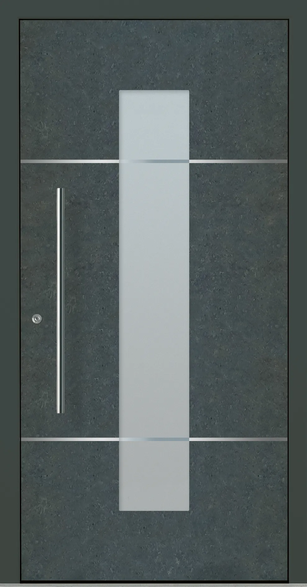 Aluminium-Haustür OptiDoor Design 32112D