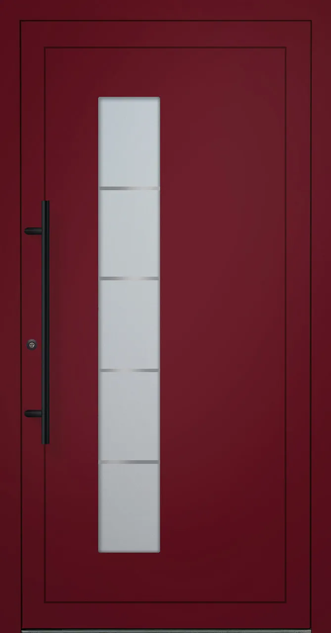 Aluminium-Haustür OptiDoor Power Blackline 38711P