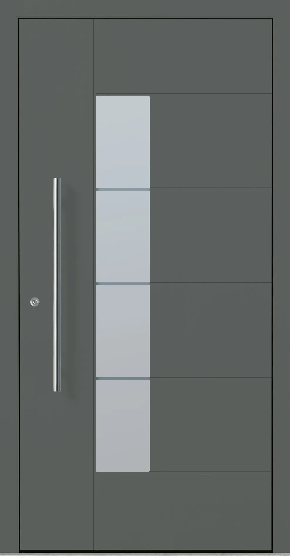 Aluminium-Haustür OptiDoor Design 30555D
