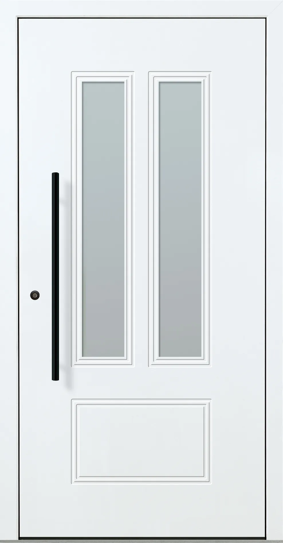 Aluminium-Haustür OptiDoor Blackline 32650D